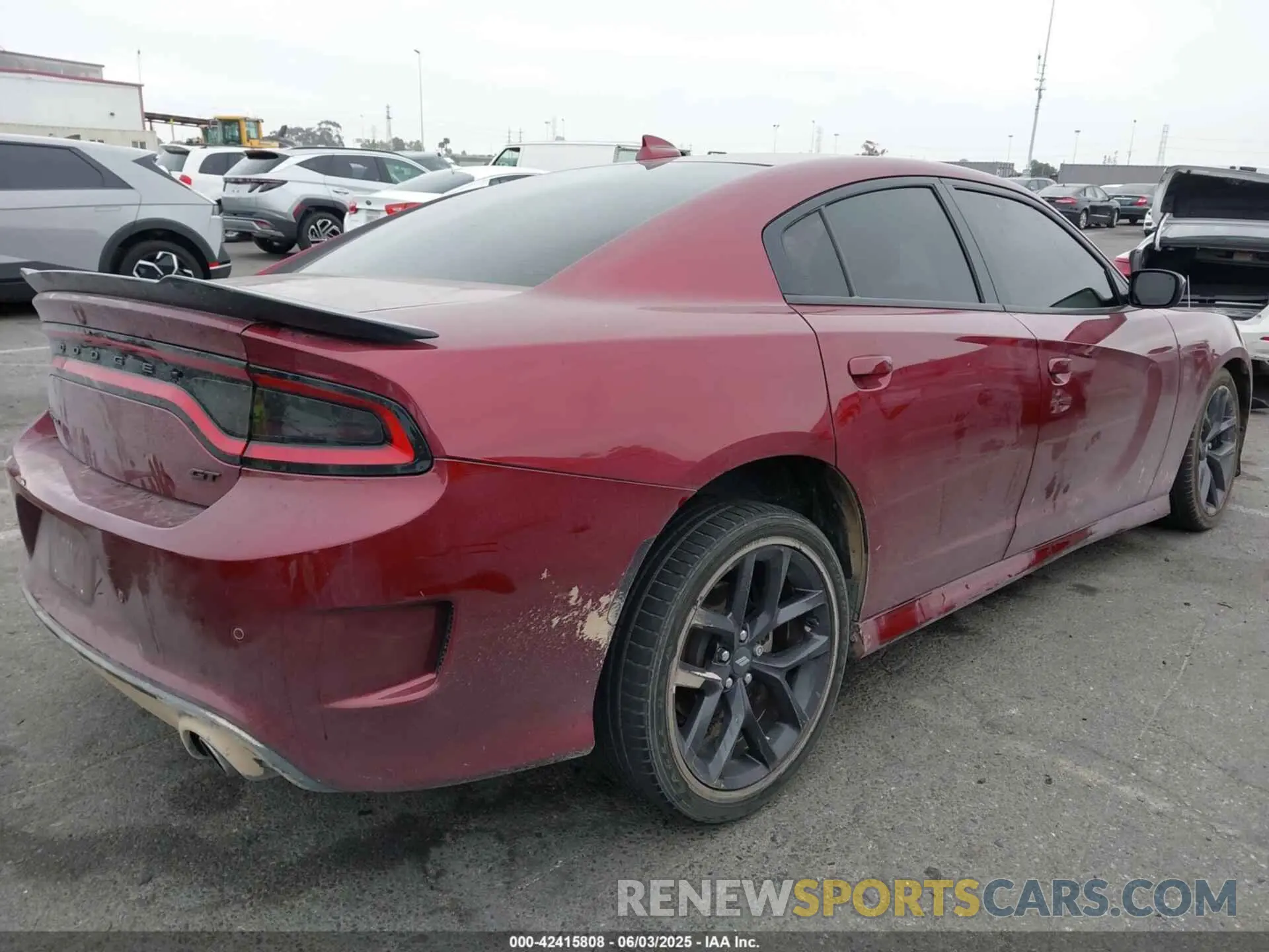4 Photograph of a damaged car 2C3CDXHGXMH625359 DODGE CHARGER 2021