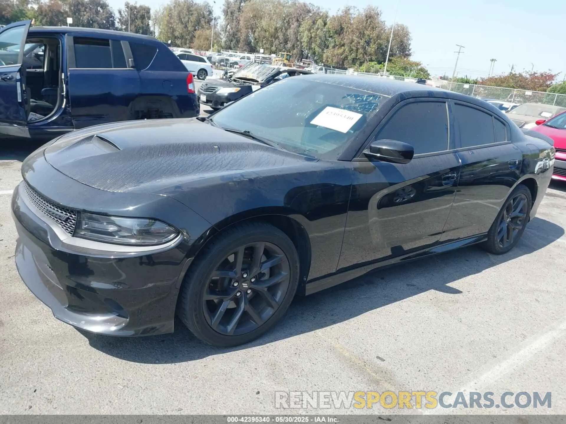 2 Photograph of a damaged car 2C3CDXHGXMH633929 DODGE CHARGER 2021