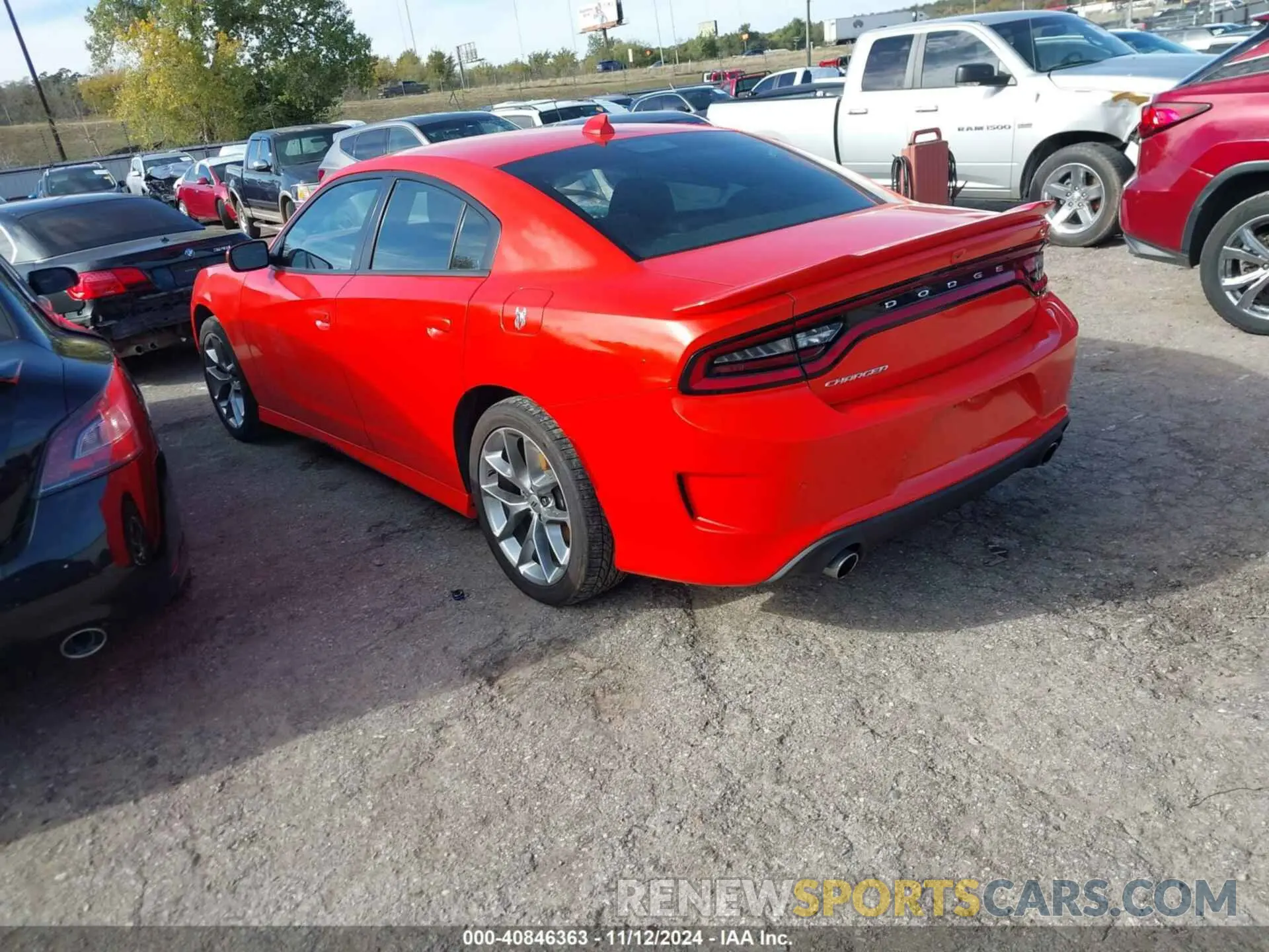 3 Photograph of a damaged car 2C3CDXHGXMH639231 DODGE CHARGER 2021