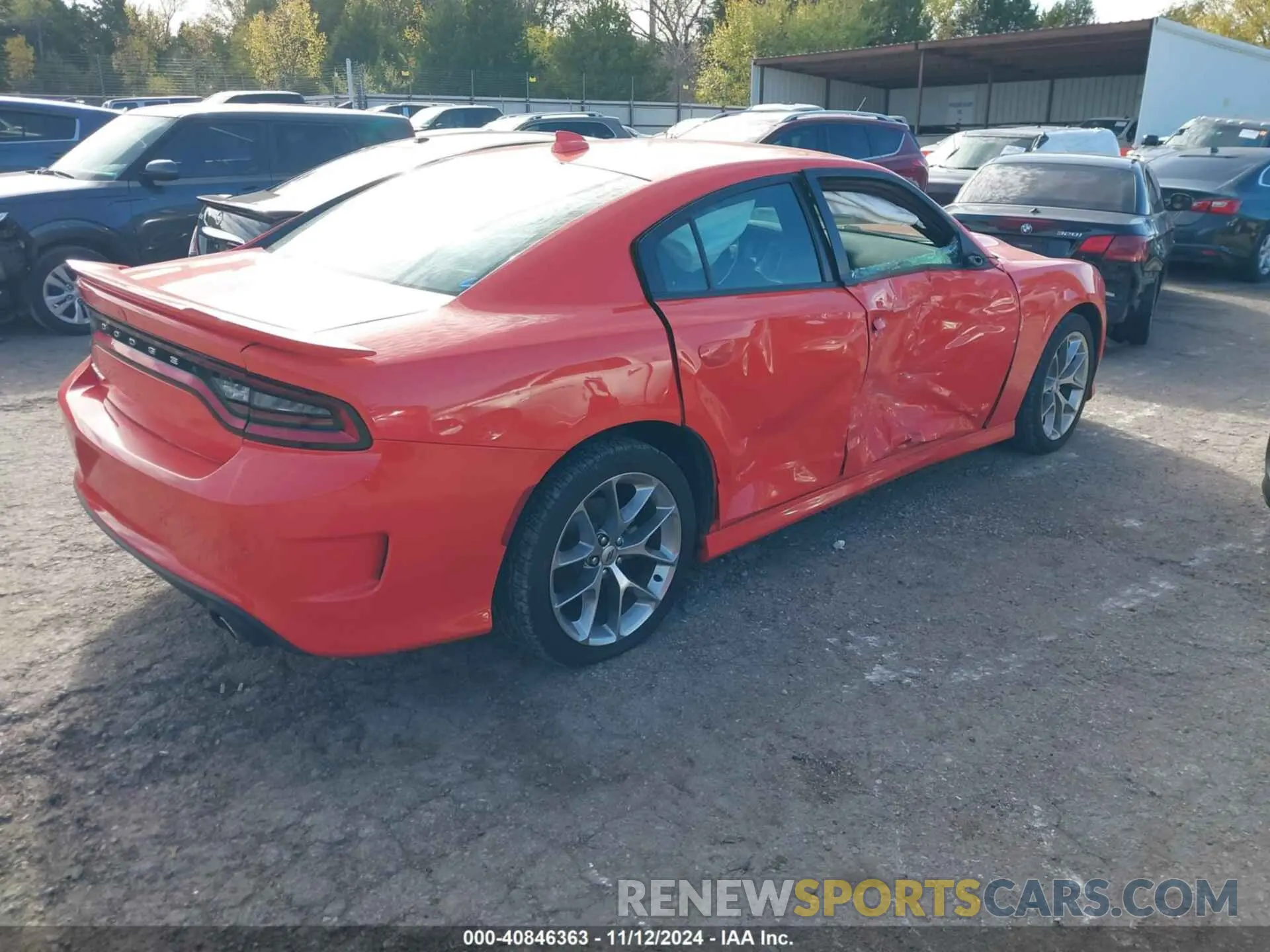 4 Photograph of a damaged car 2C3CDXHGXMH639231 DODGE CHARGER 2021
