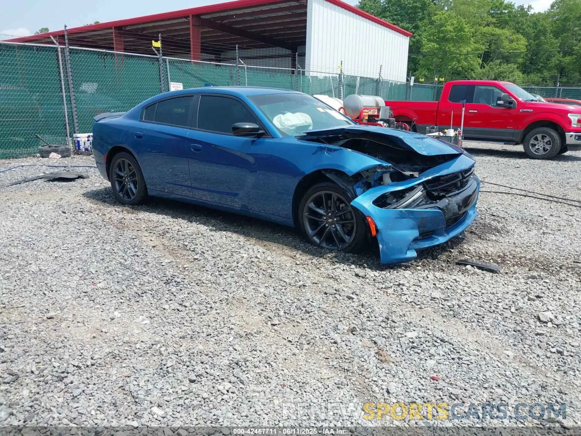 1 Photograph of a damaged car 2C3CDXJG0MH549452 DODGE CHARGER 2021