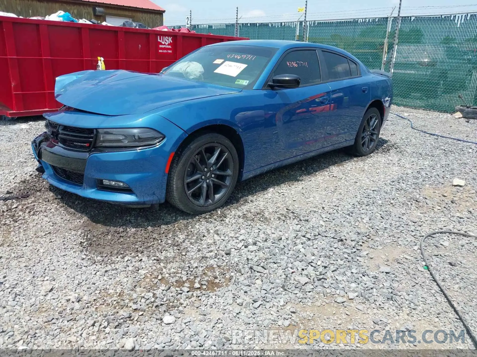 2 Photograph of a damaged car 2C3CDXJG0MH549452 DODGE CHARGER 2021