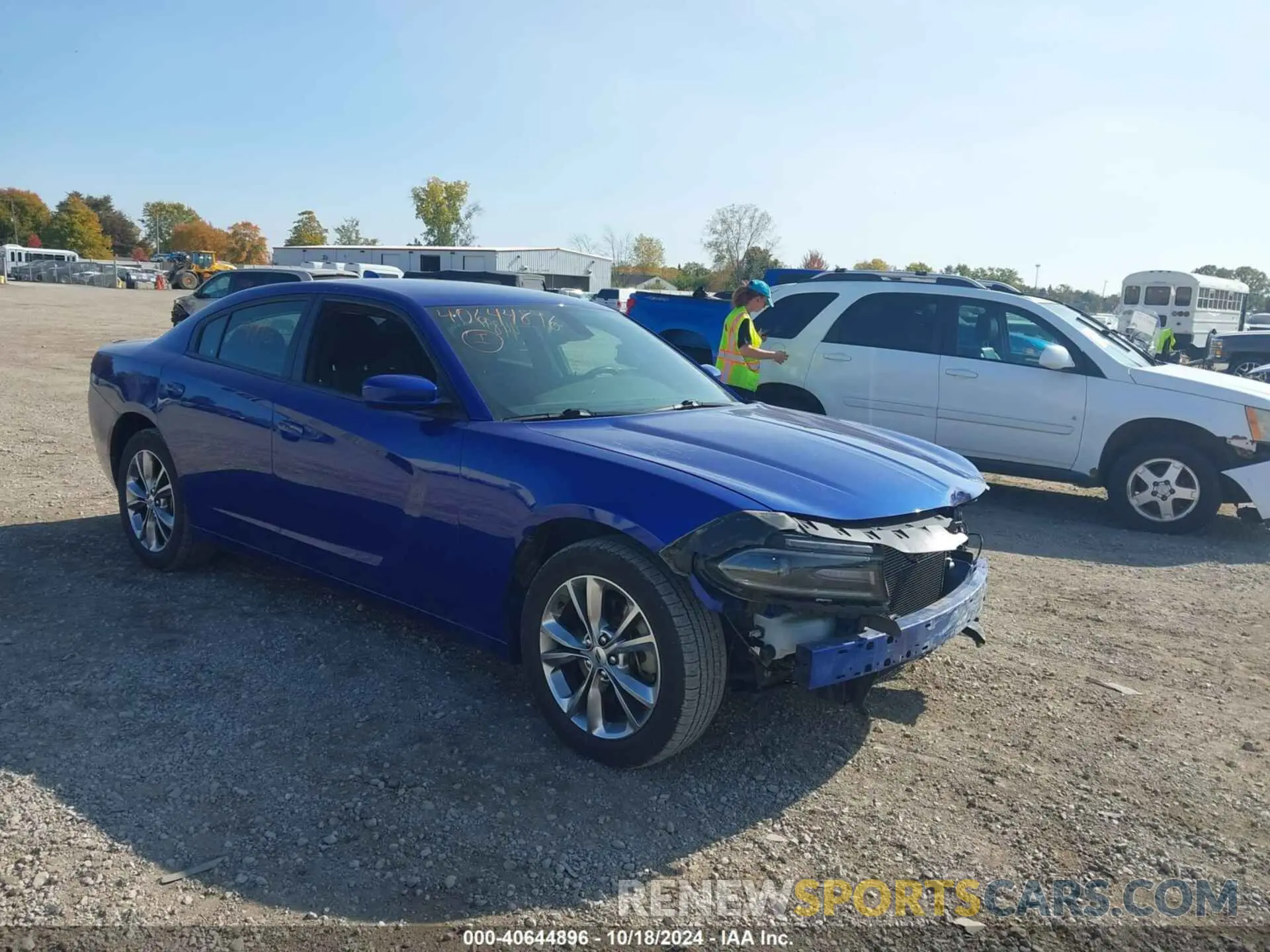 1 Photograph of a damaged car 2C3CDXJG0MH601422 DODGE CHARGER 2021
