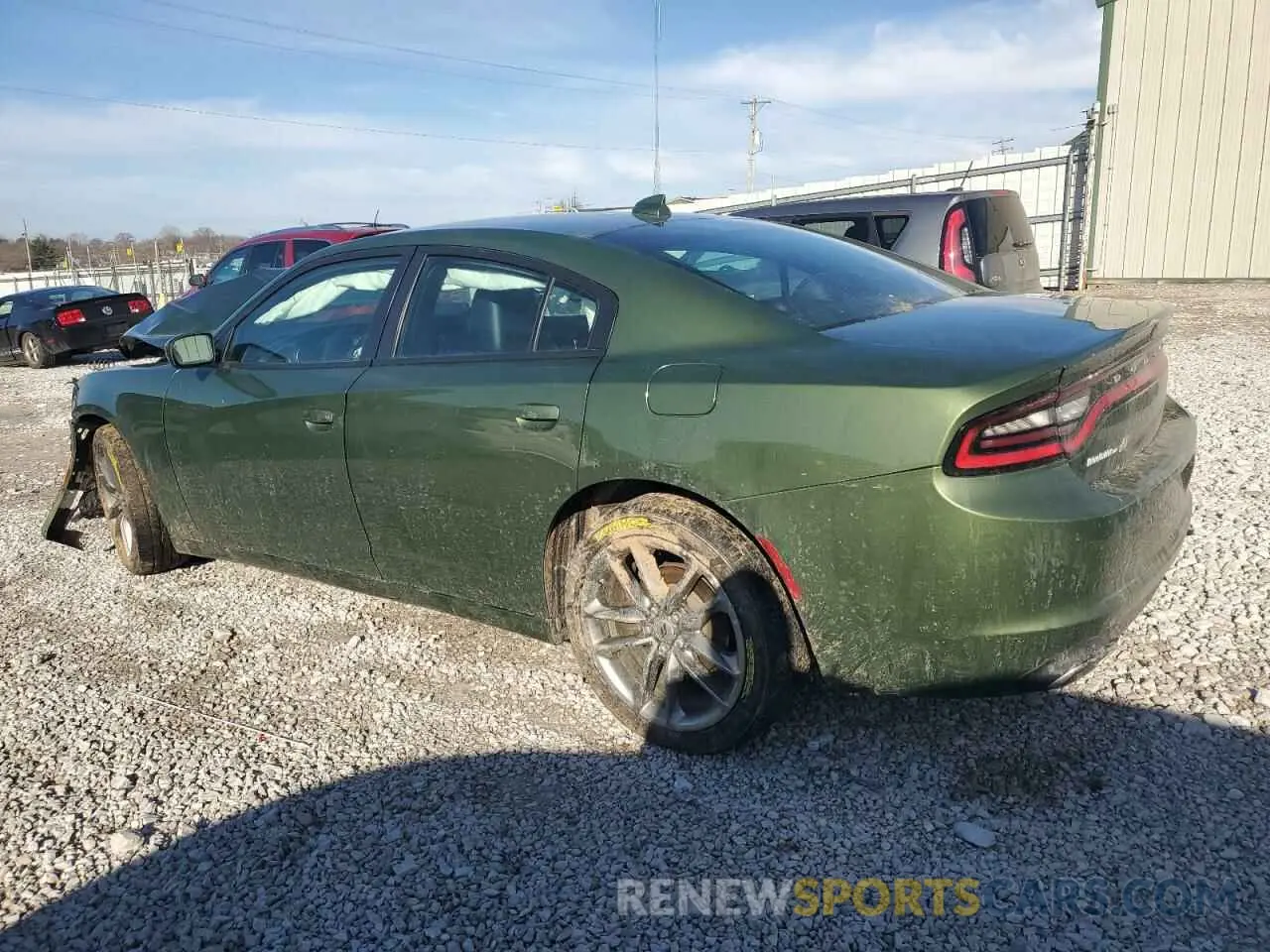 2 Photograph of a damaged car 2C3CDXJG6MH528590 DODGE CHARGER 2021