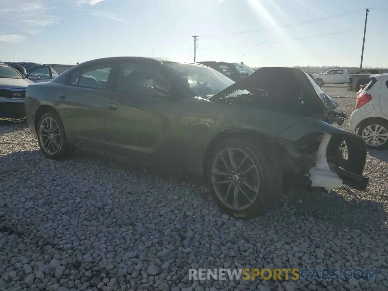4 Photograph of a damaged car 2C3CDXJG6MH528590 DODGE CHARGER 2021