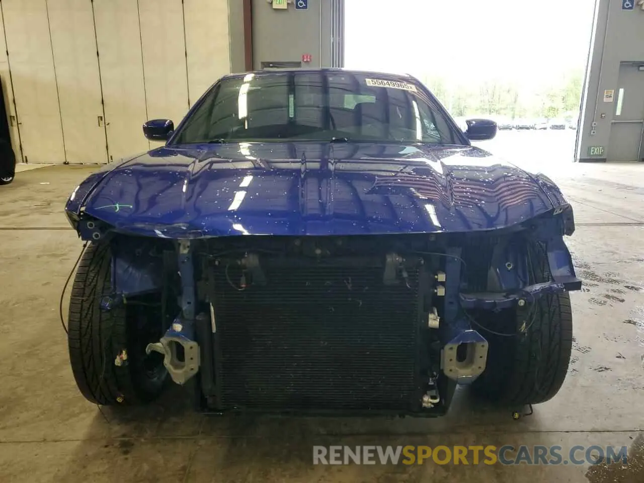 5 Photograph of a damaged car 2C3CDXJGXMH613528 DODGE CHARGER 2021