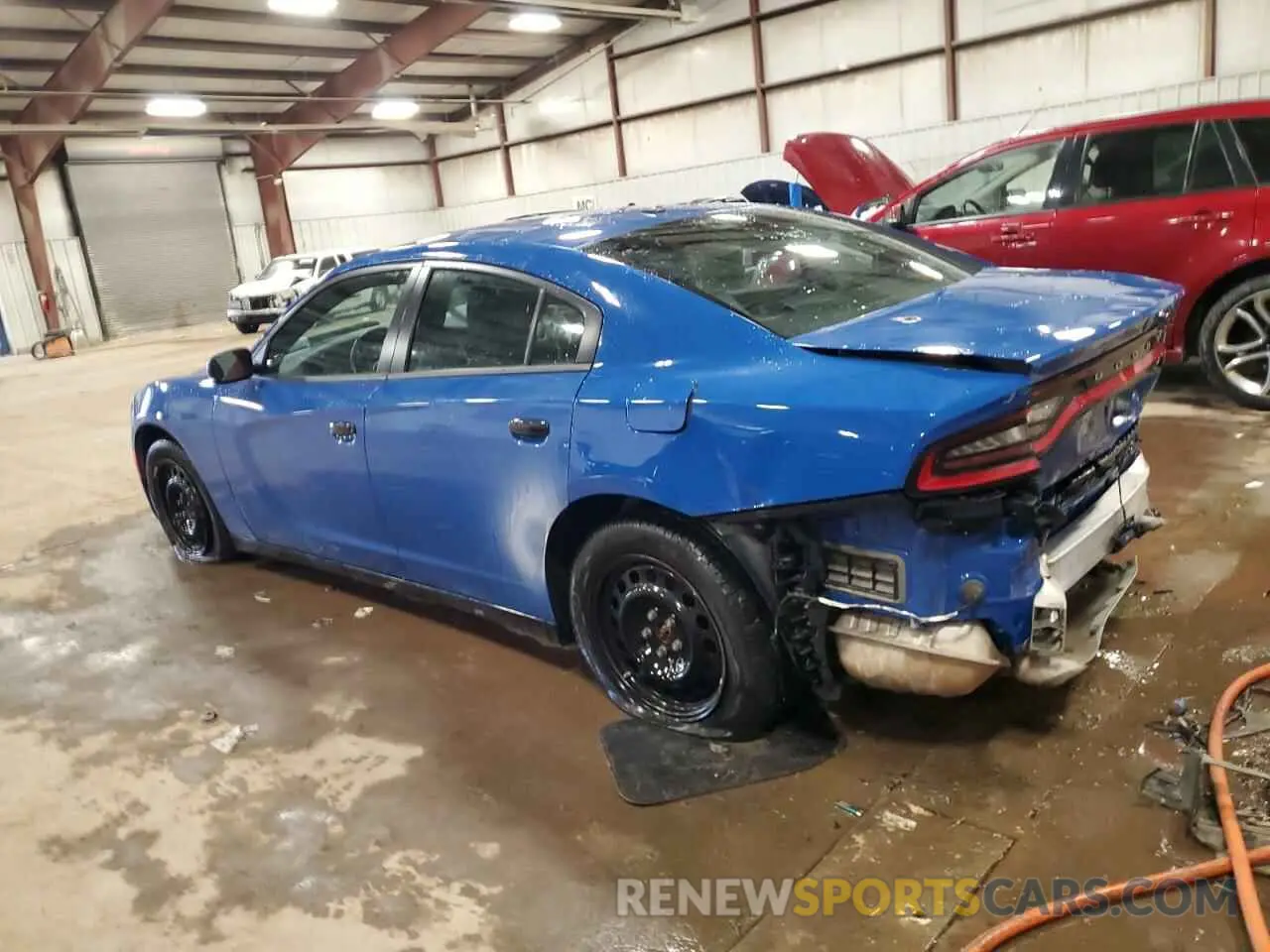 2 Photograph of a damaged car 2C3CDXKG0MH599234 DODGE CHARGER 2021