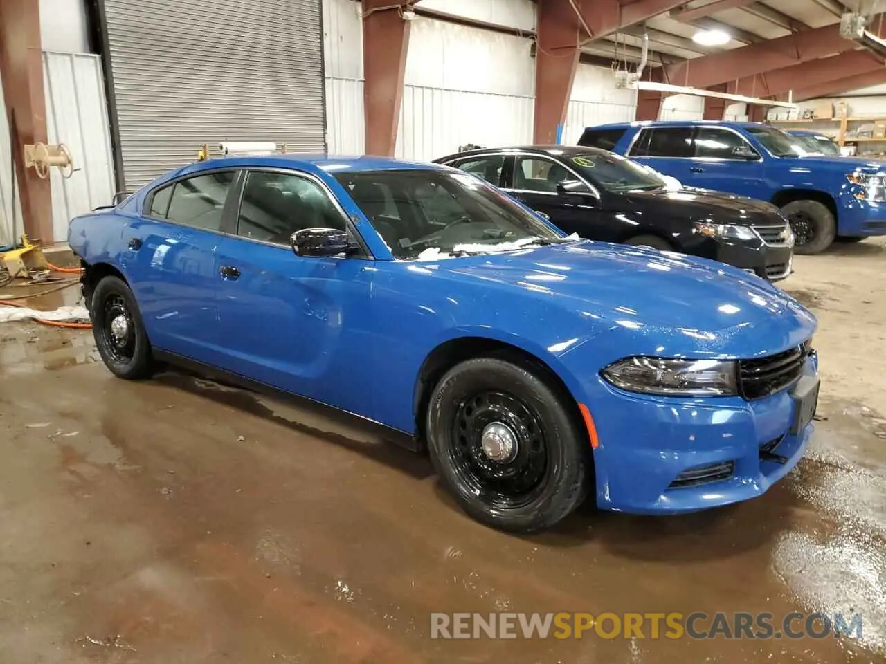 4 Photograph of a damaged car 2C3CDXKG0MH599234 DODGE CHARGER 2021