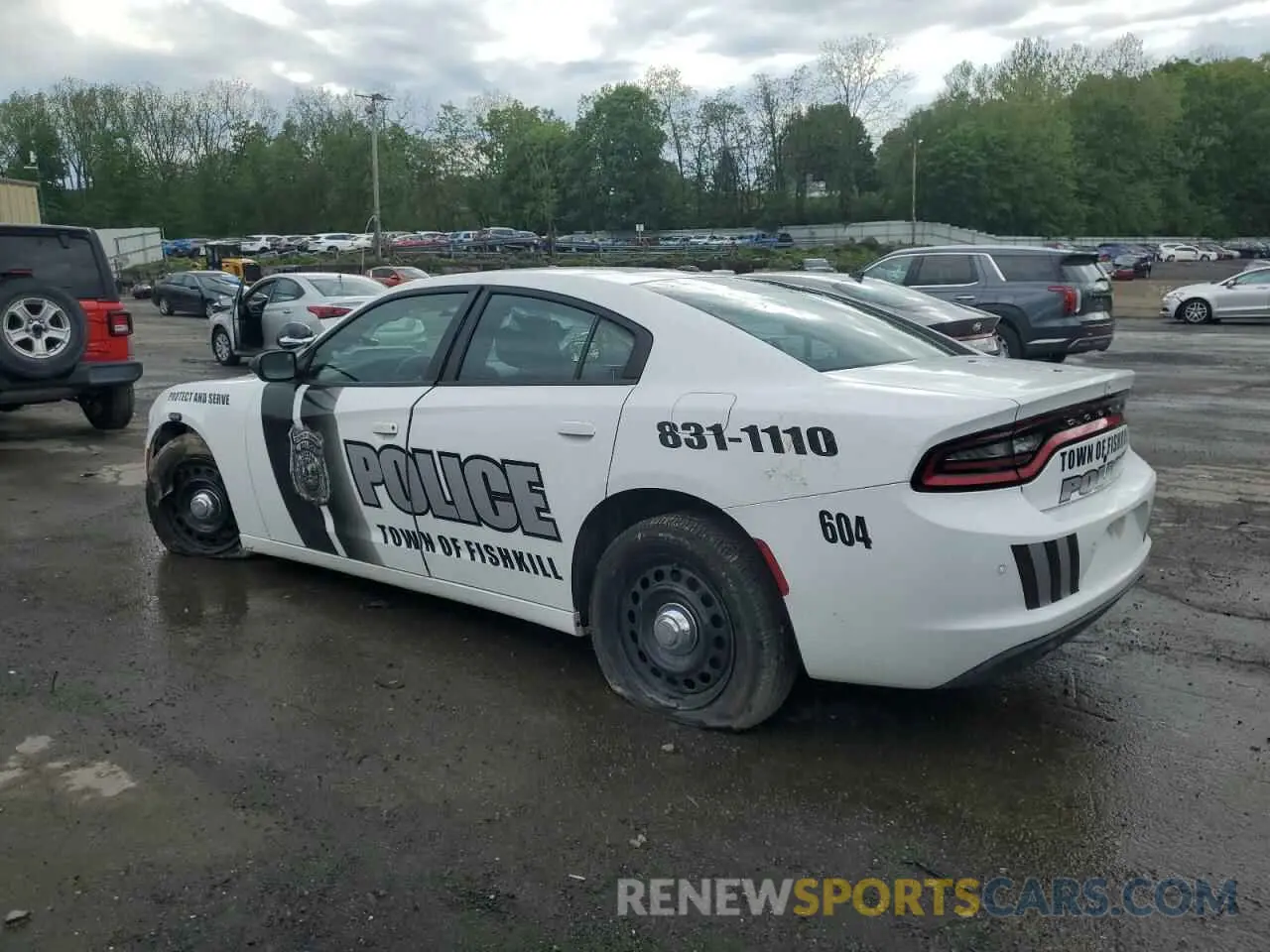 2 Photograph of a damaged car 2C3CDXKG0MH644740 DODGE CHARGER 2021