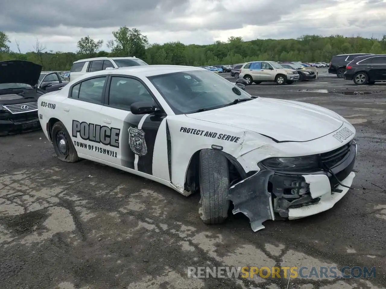4 Photograph of a damaged car 2C3CDXKG0MH644740 DODGE CHARGER 2021