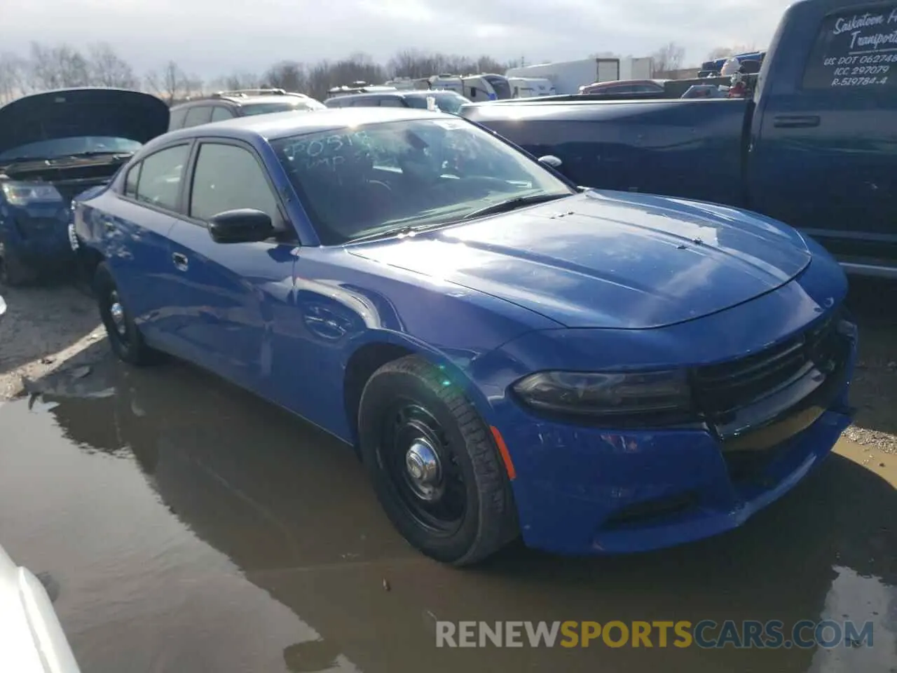 4 Photograph of a damaged car 2C3CDXKG3MH588714 DODGE CHARGER 2021