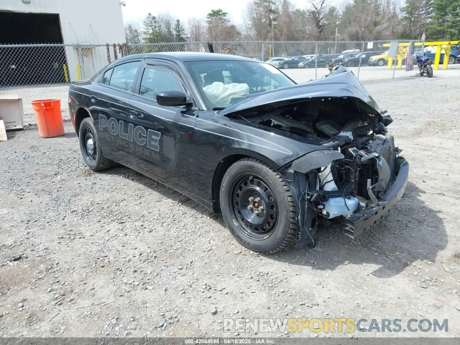 1 Photograph of a damaged car 2C3CDXKG5MH620059 DODGE CHARGER 2021