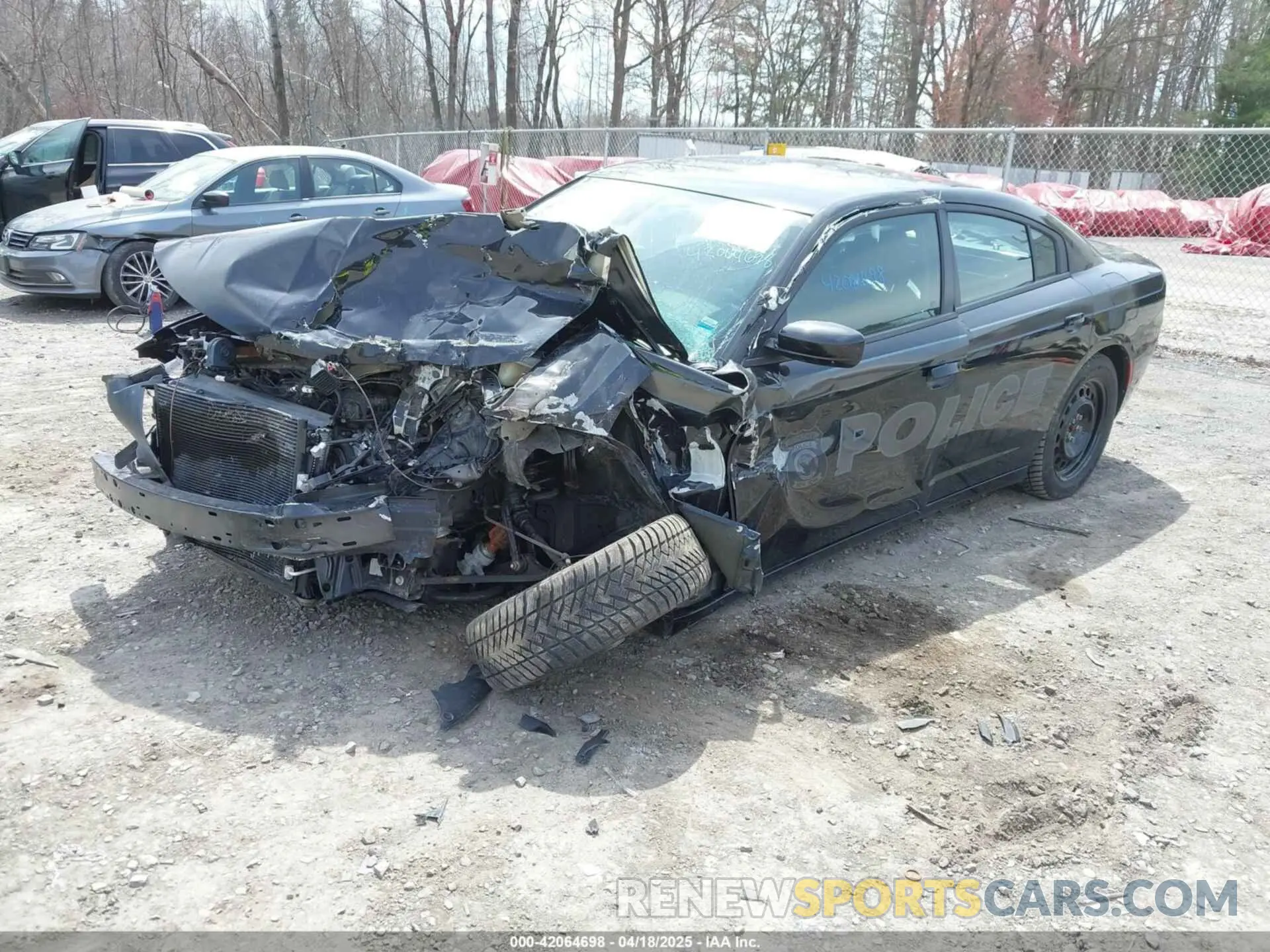 2 Photograph of a damaged car 2C3CDXKG5MH620059 DODGE CHARGER 2021