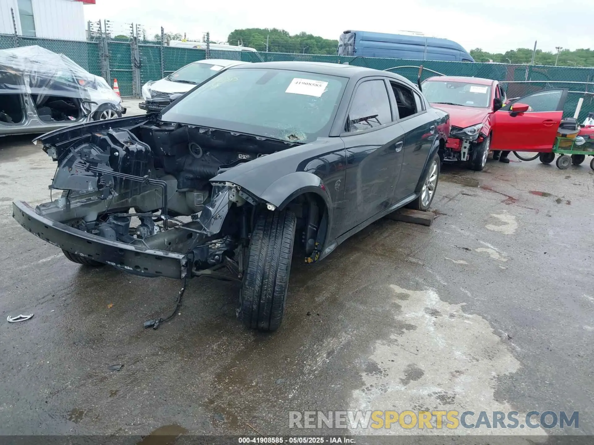 2 Photograph of a damaged car 2C3CDXL90MH543438 DODGE CHARGER 2021