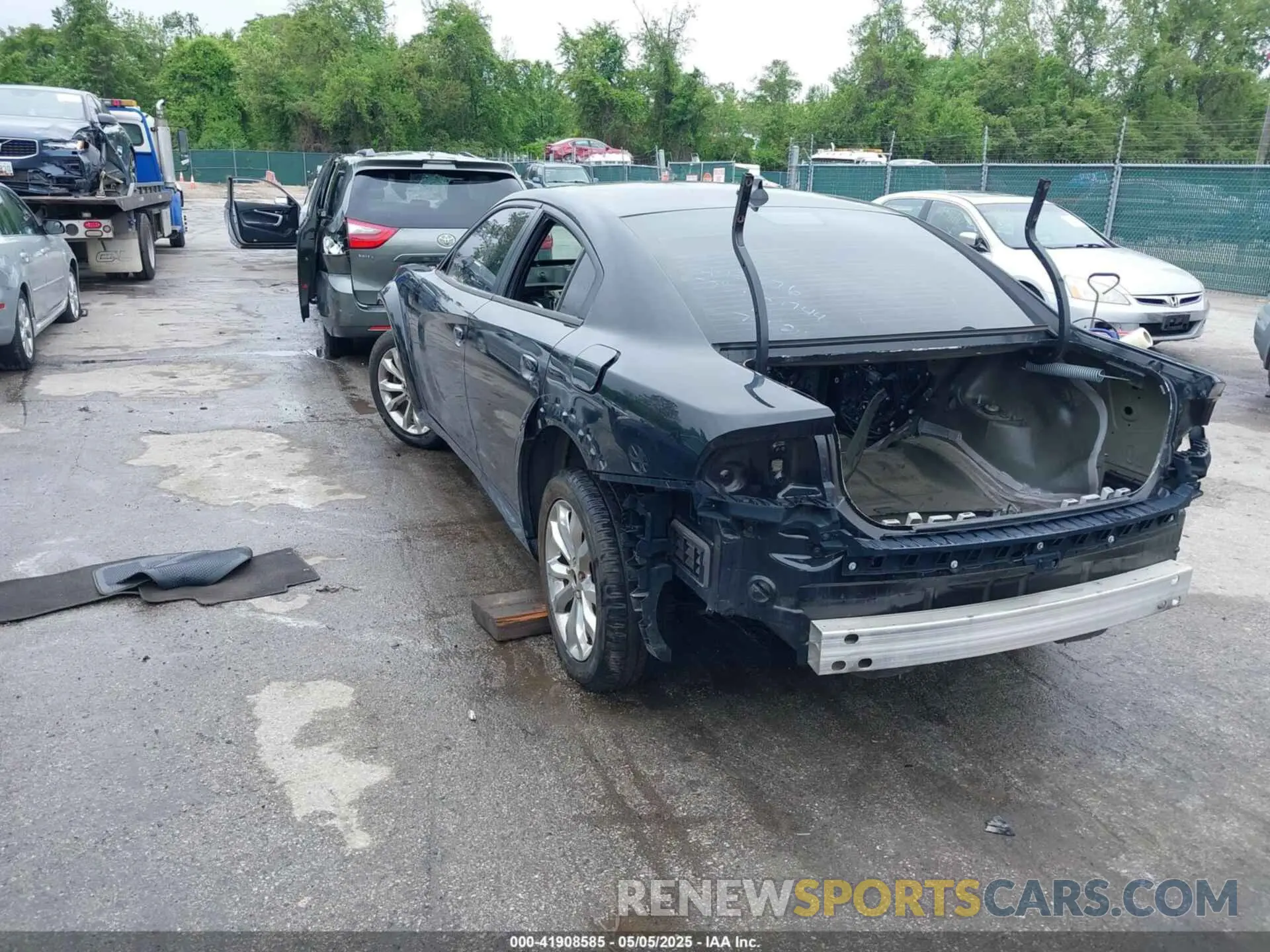 3 Photograph of a damaged car 2C3CDXL90MH543438 DODGE CHARGER 2021