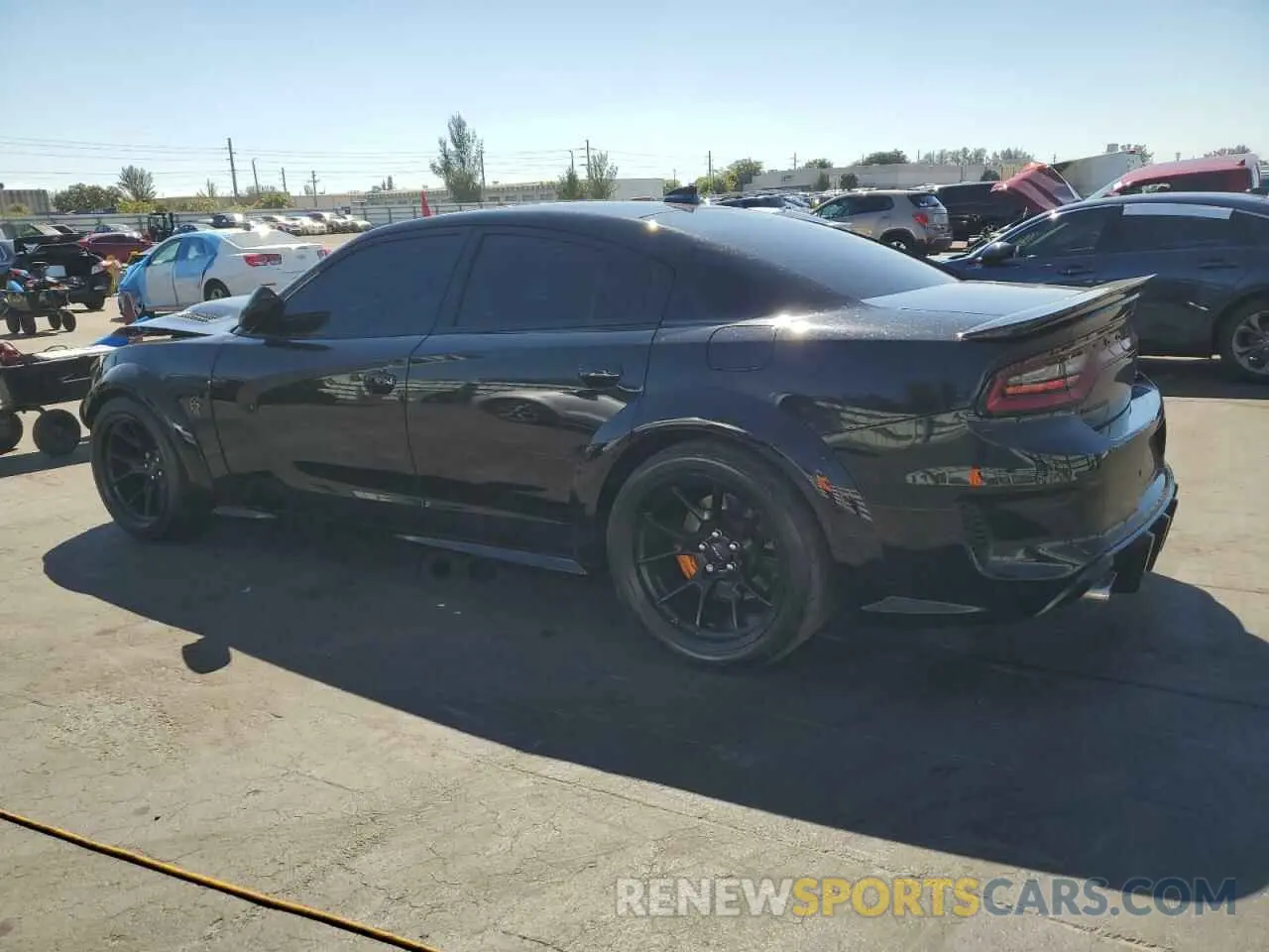 2 Photograph of a damaged car 2C3CDXL90MH590422 DODGE CHARGER 2021