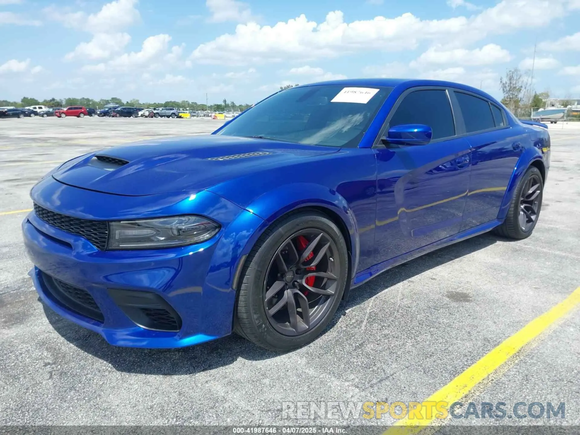 2 Photograph of a damaged car 2C3CDXL92MH503507 DODGE CHARGER 2021