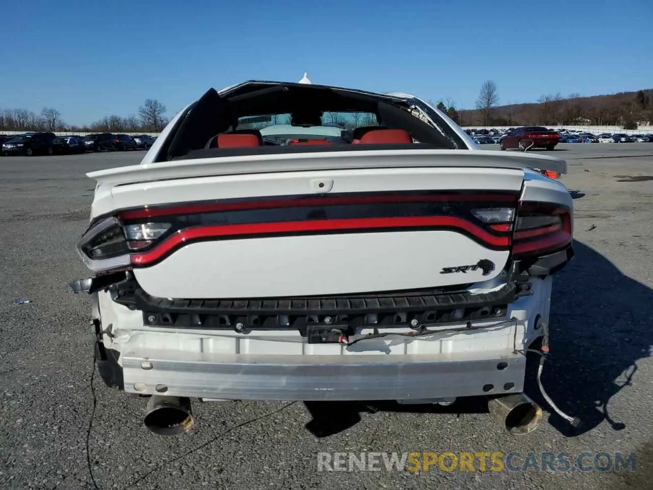6 Photograph of a damaged car 2C3CDXL92MH596142 DODGE CHARGER 2021