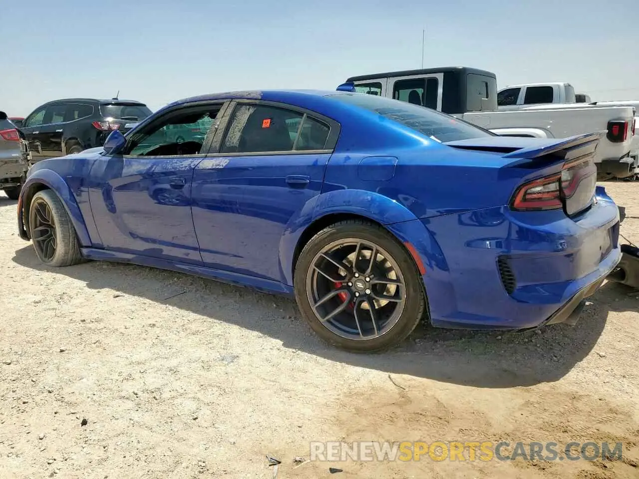 2 Photograph of a damaged car 2C3CDXL93MH614454 DODGE CHARGER 2021