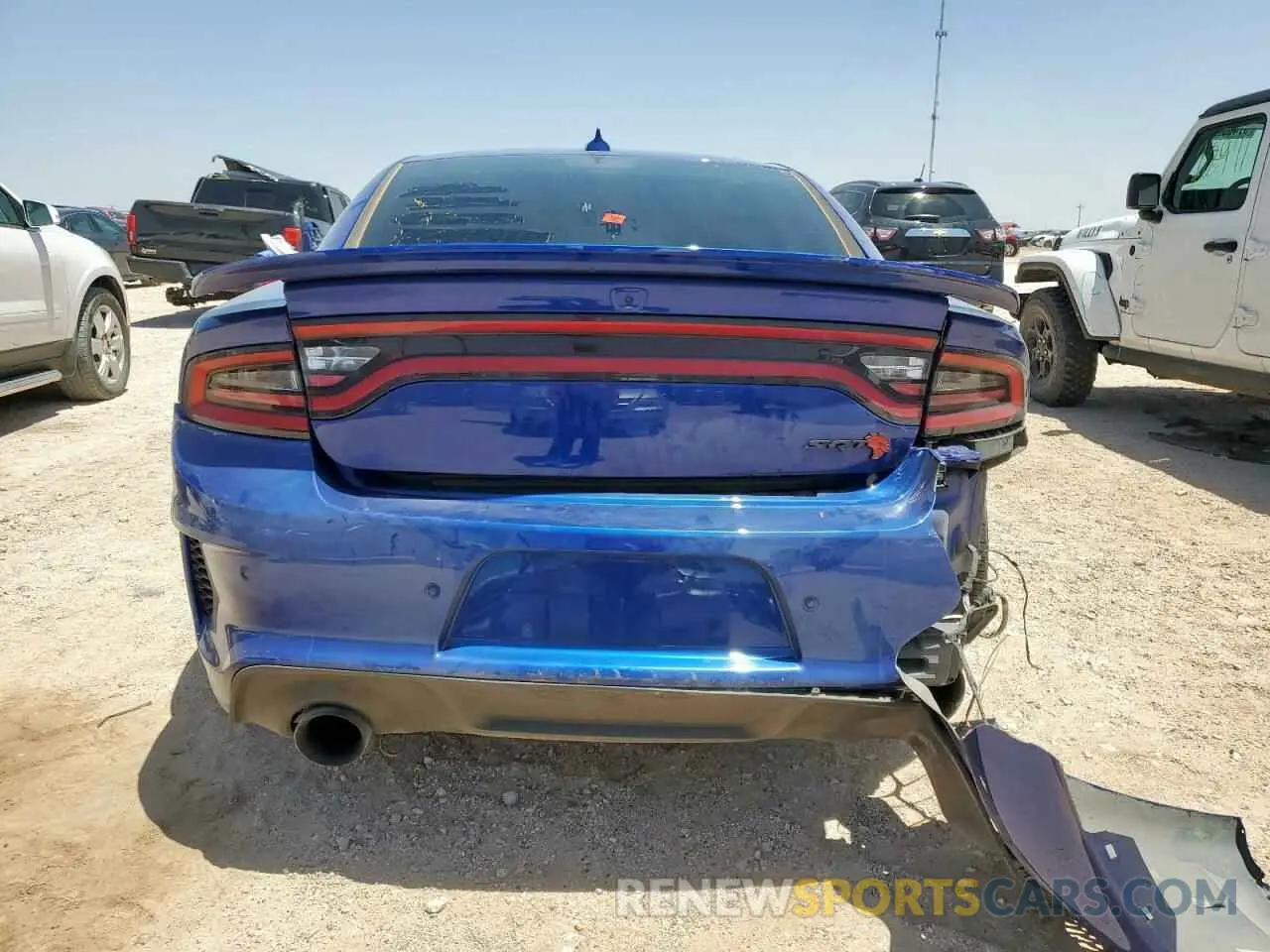 6 Photograph of a damaged car 2C3CDXL93MH614454 DODGE CHARGER 2021