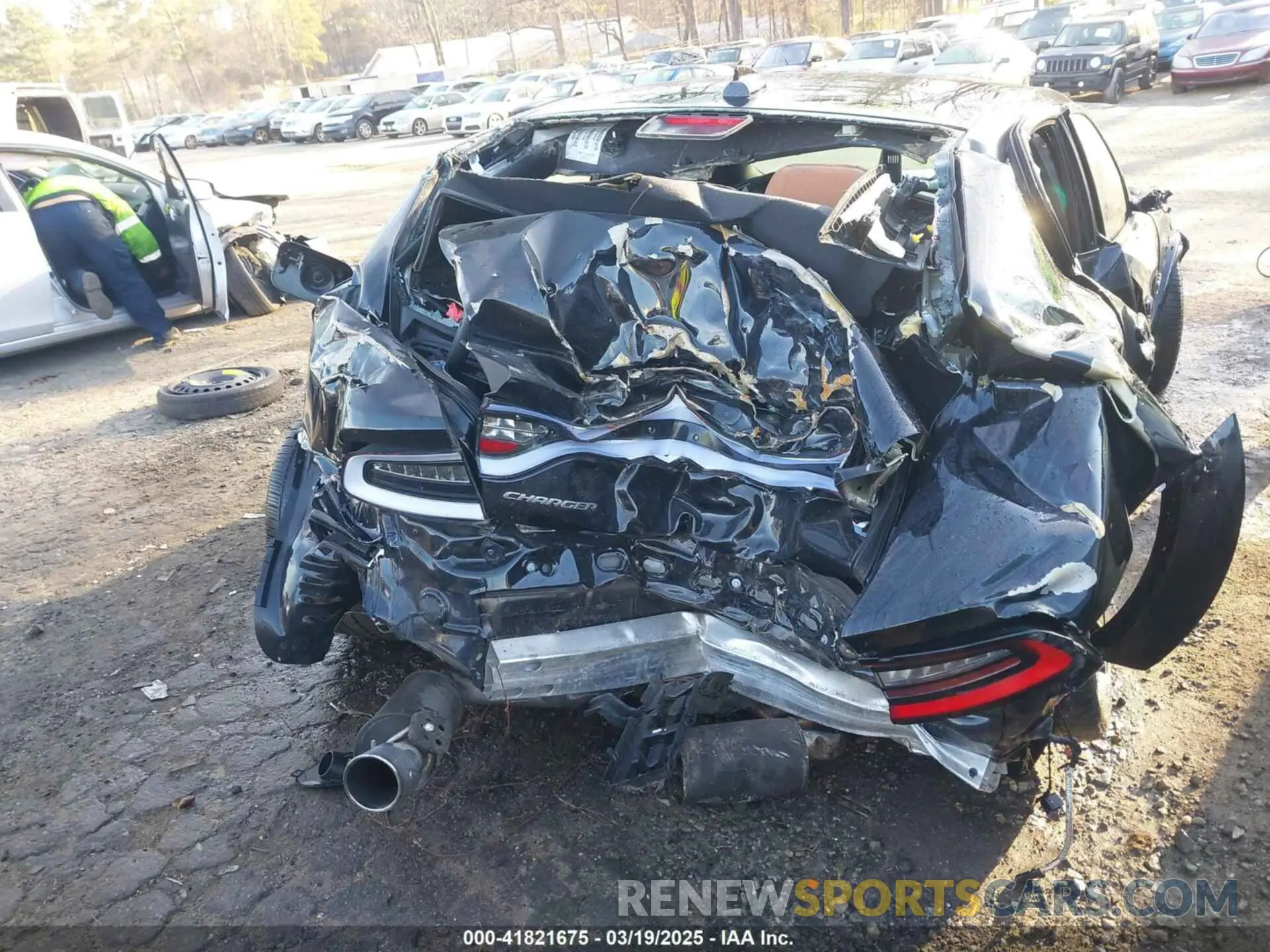 6 Photograph of a damaged car 2C3CDXL94MH602992 DODGE CHARGER 2021