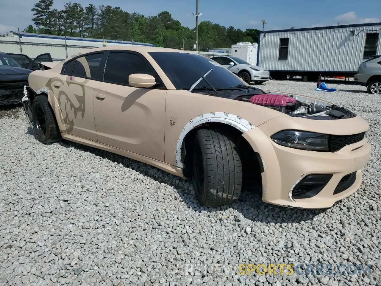 4 Photograph of a damaged car 2C3CDXL96MH501128 DODGE CHARGER 2021