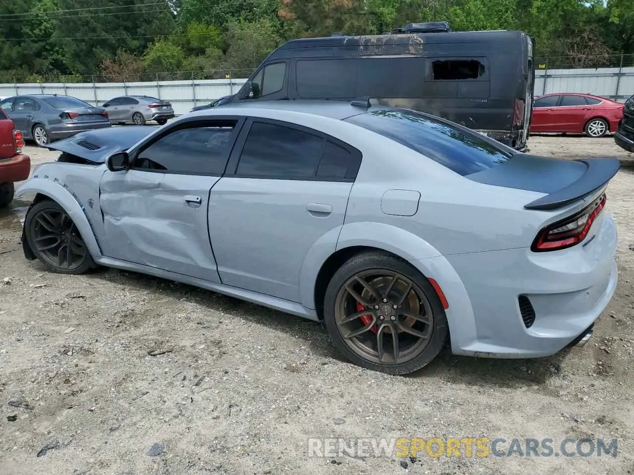 2 Photograph of a damaged car 2C3CDXL97MH603070 DODGE CHARGER 2021