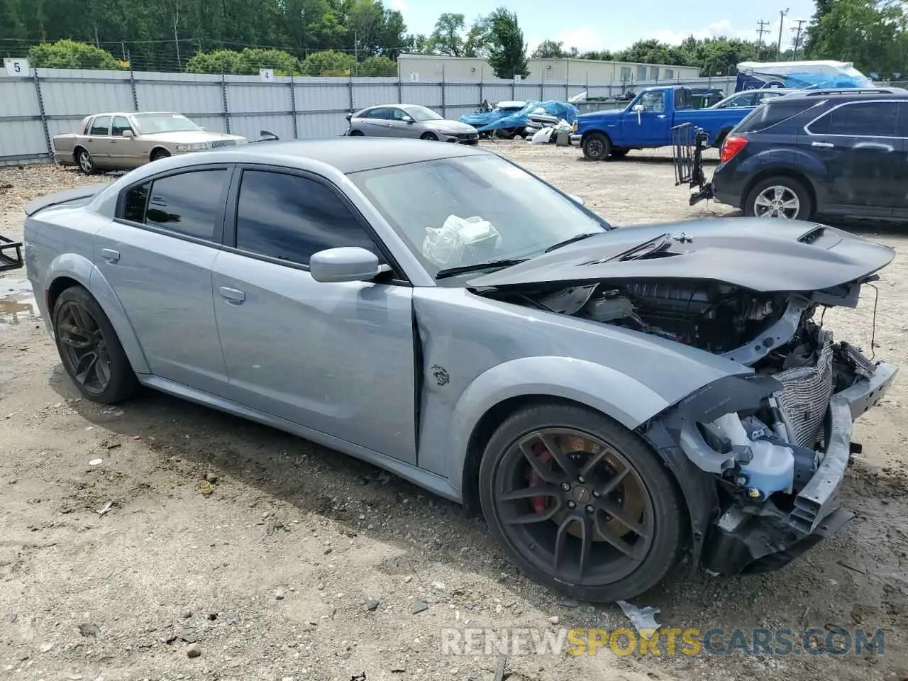 4 Photograph of a damaged car 2C3CDXL97MH603070 DODGE CHARGER 2021