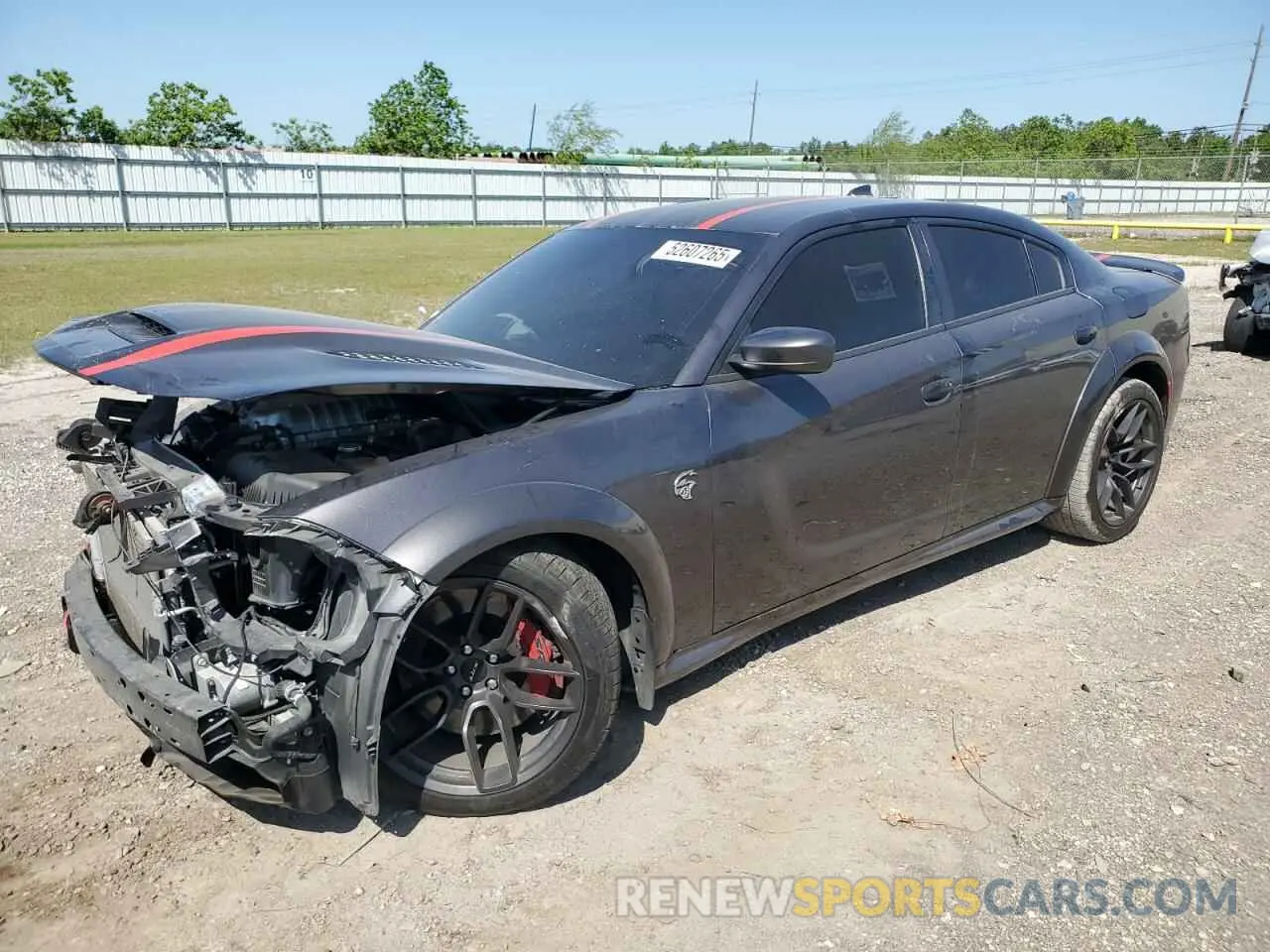 1 Photograph of a damaged car 2C3CDXL97MH614294 DODGE CHARGER 2021