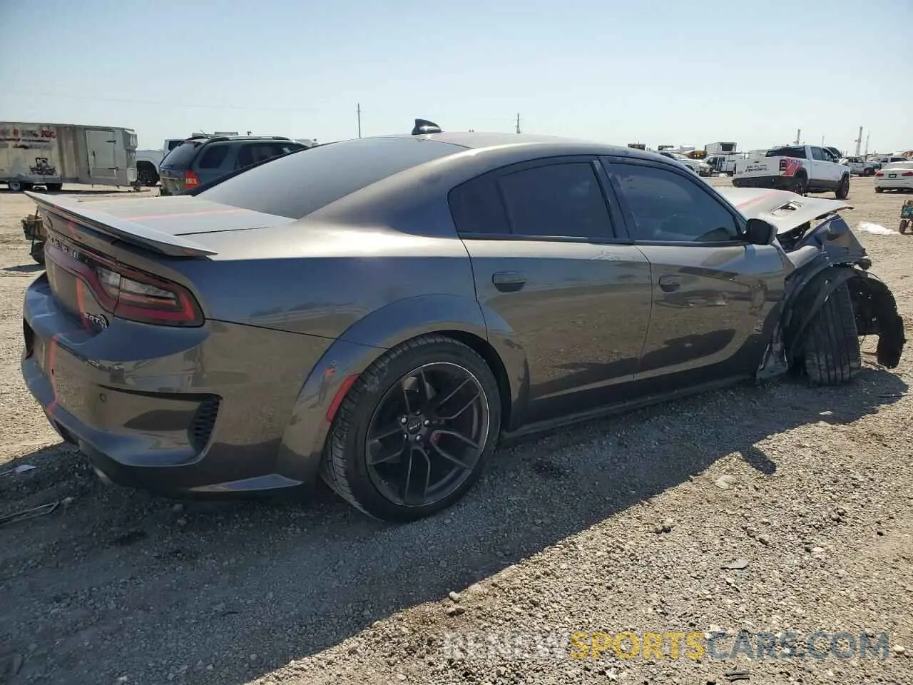 3 Photograph of a damaged car 2C3CDXL97MH614294 DODGE CHARGER 2021