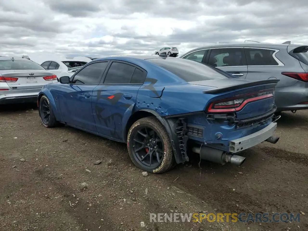2 Photograph of a damaged car 2C3CDXL98MH590314 DODGE CHARGER 2021