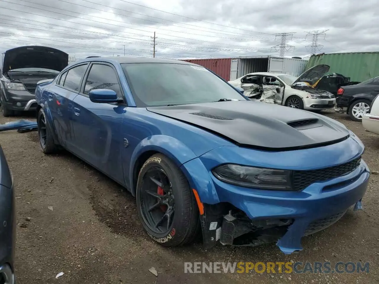 4 Photograph of a damaged car 2C3CDXL98MH590314 DODGE CHARGER 2021