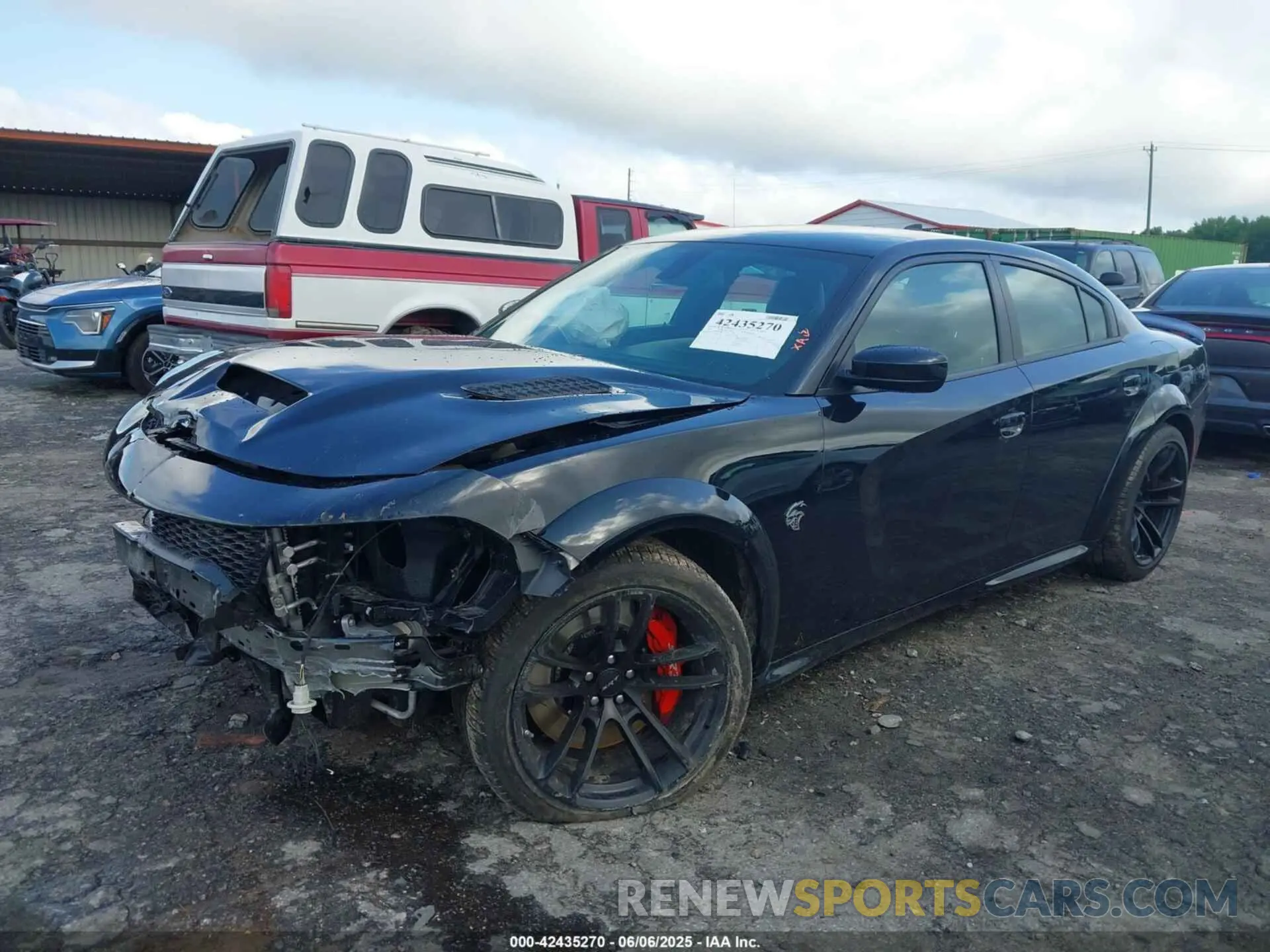 2 Photograph of a damaged car 2C3CDXL98MH620606 DODGE CHARGER 2021