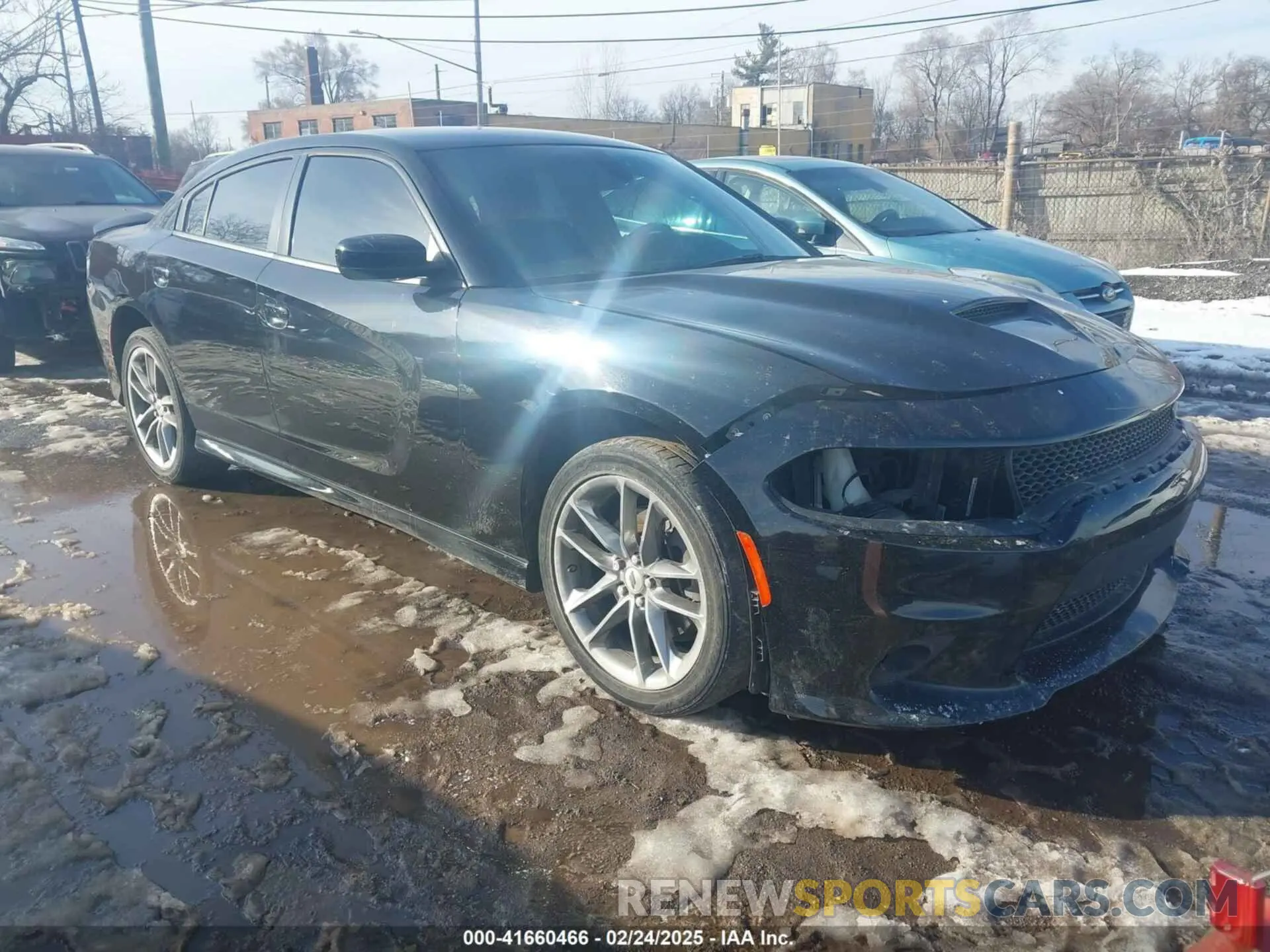 1 Photograph of a damaged car 2C3CDXMG0MH540973 DODGE CHARGER 2021