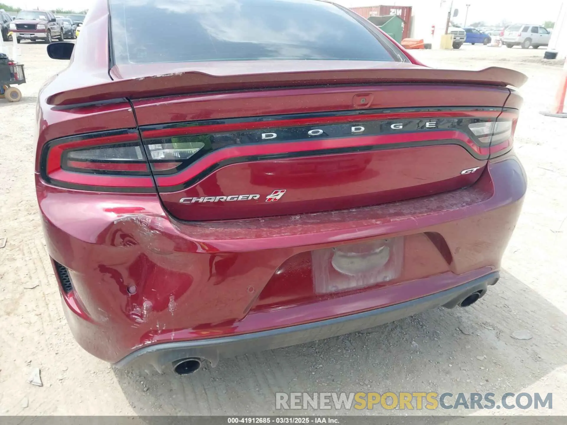 20 Photograph of a damaged car 2C3CDXMG2MH626205 DODGE CHARGER 2021