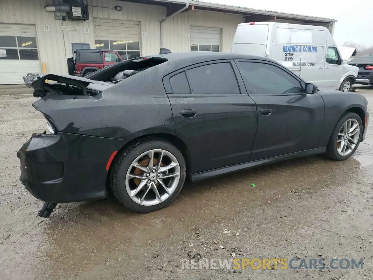 3 Photograph of a damaged car 2C3CDXMG8MH581903 DODGE CHARGER 2021