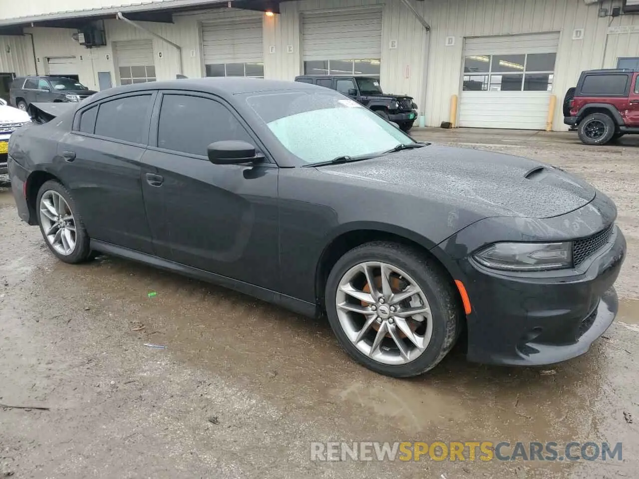 4 Photograph of a damaged car 2C3CDXMG8MH581903 DODGE CHARGER 2021