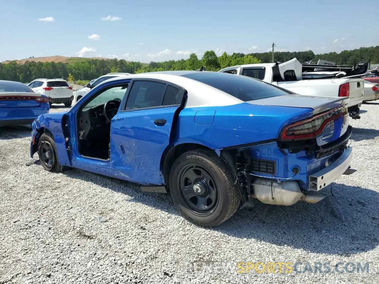 2 Photograph of a damaged car 2C3CDXAT3NH119297 DODGE CHARGER 2022