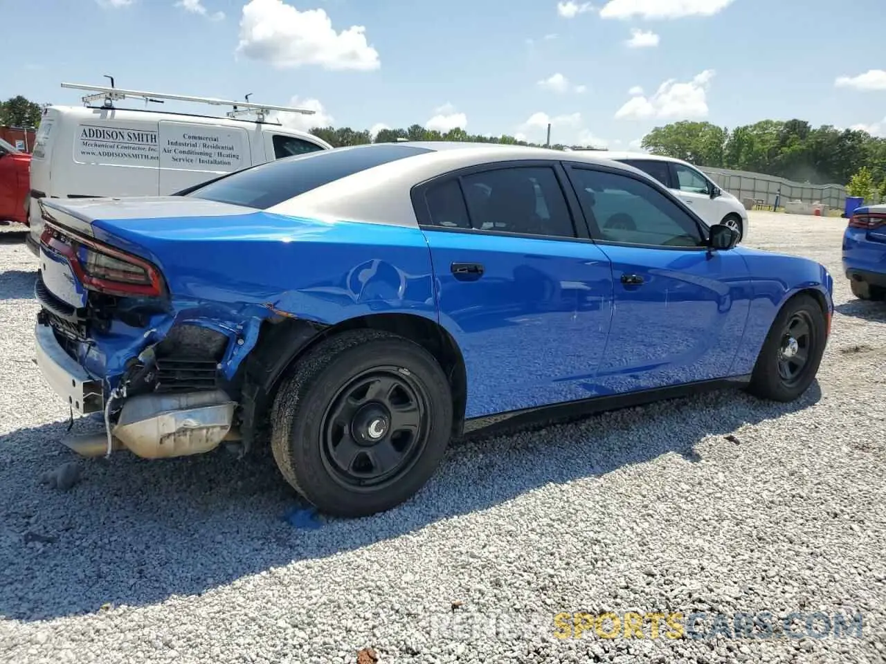 3 Photograph of a damaged car 2C3CDXAT3NH119297 DODGE CHARGER 2022