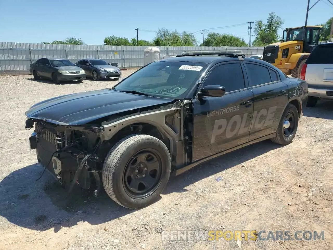 1 Photograph of a damaged car 2C3CDXAT5NH109936 DODGE CHARGER 2022