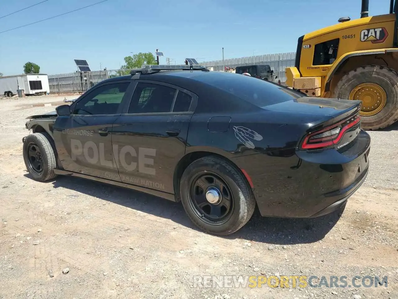 2 Photograph of a damaged car 2C3CDXAT5NH109936 DODGE CHARGER 2022