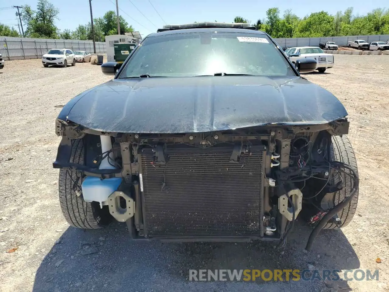 5 Photograph of a damaged car 2C3CDXAT5NH109936 DODGE CHARGER 2022
