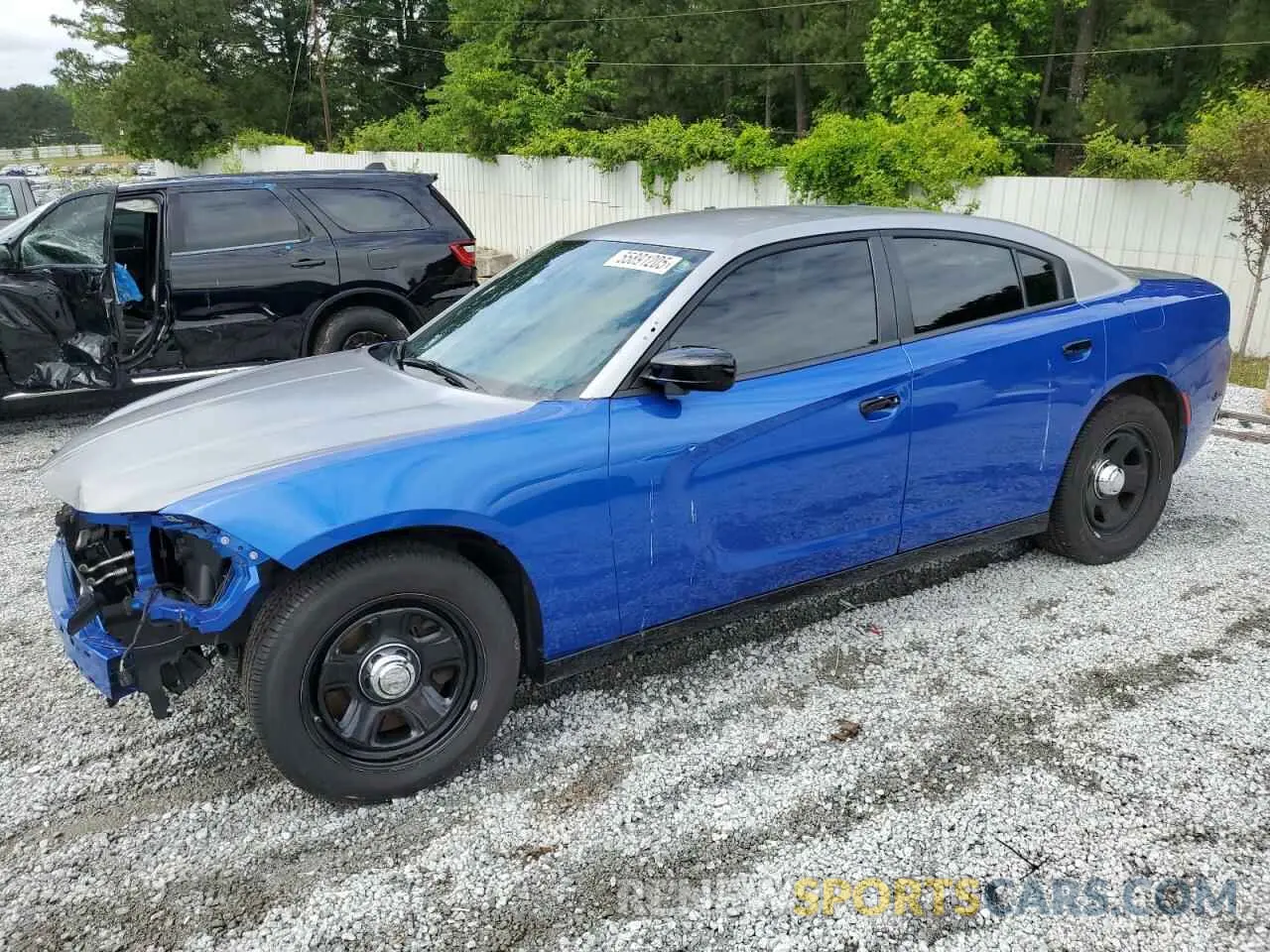 1 Photograph of a damaged car 2C3CDXAT5NH116675 DODGE CHARGER 2022