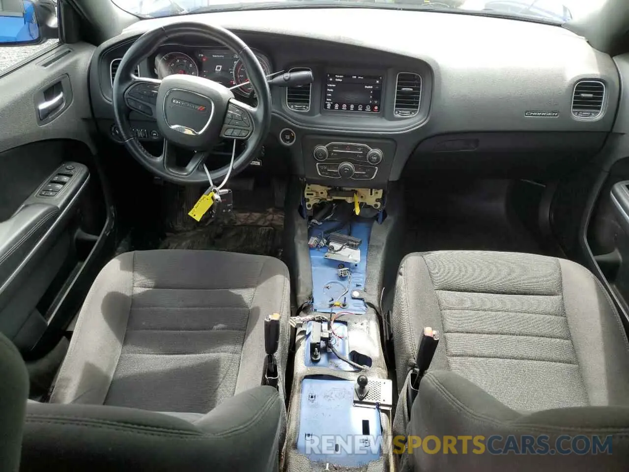 9 Photograph of a damaged car 2C3CDXAT5NH116675 DODGE CHARGER 2022