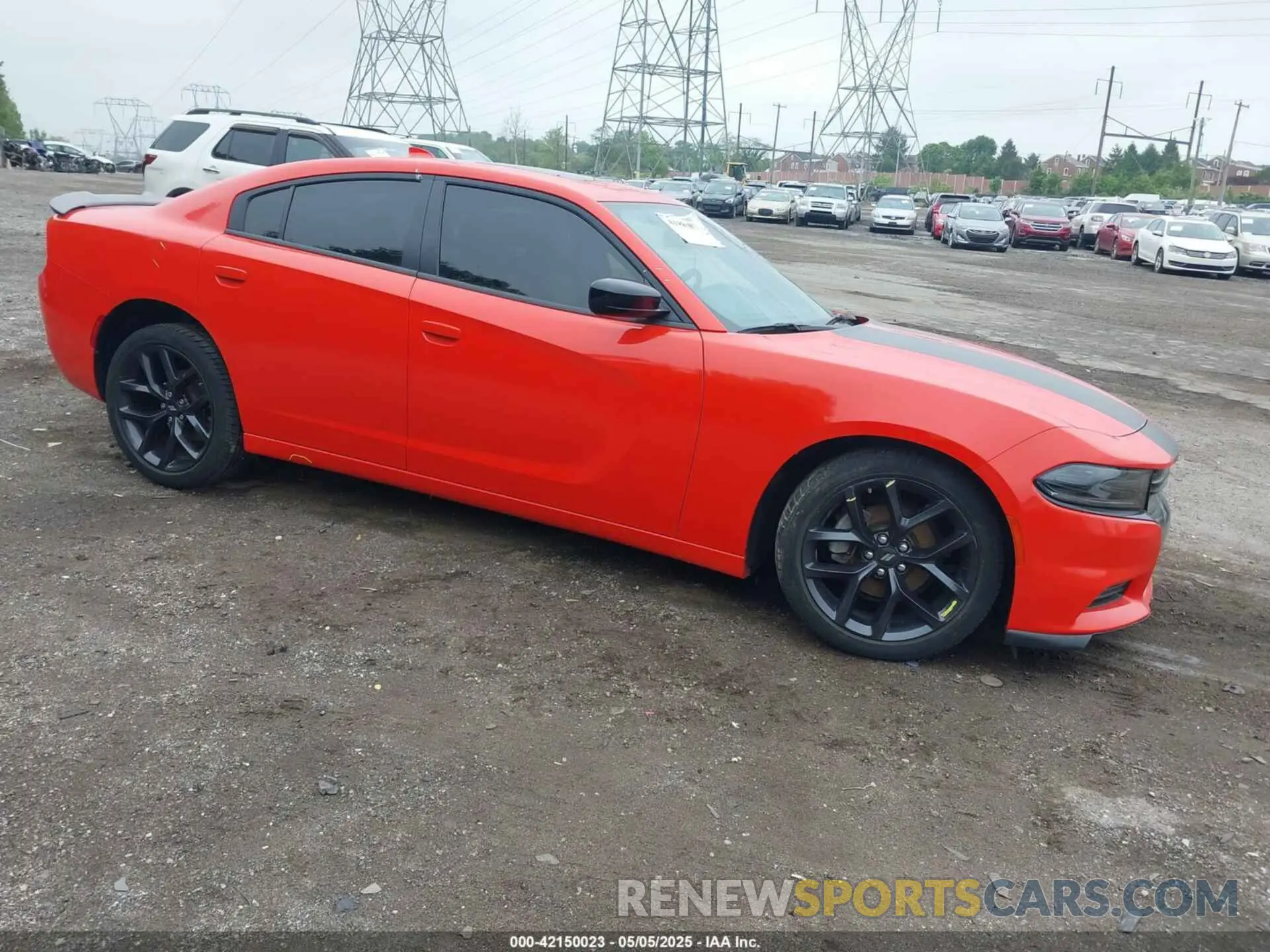 1 Photograph of a damaged car 2C3CDXBG0NH103687 DODGE CHARGER 2022