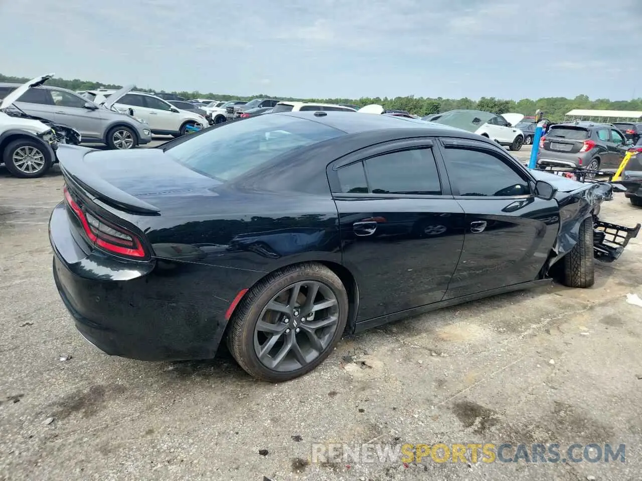 3 Photograph of a damaged car 2C3CDXBG0NH103723 DODGE CHARGER 2022