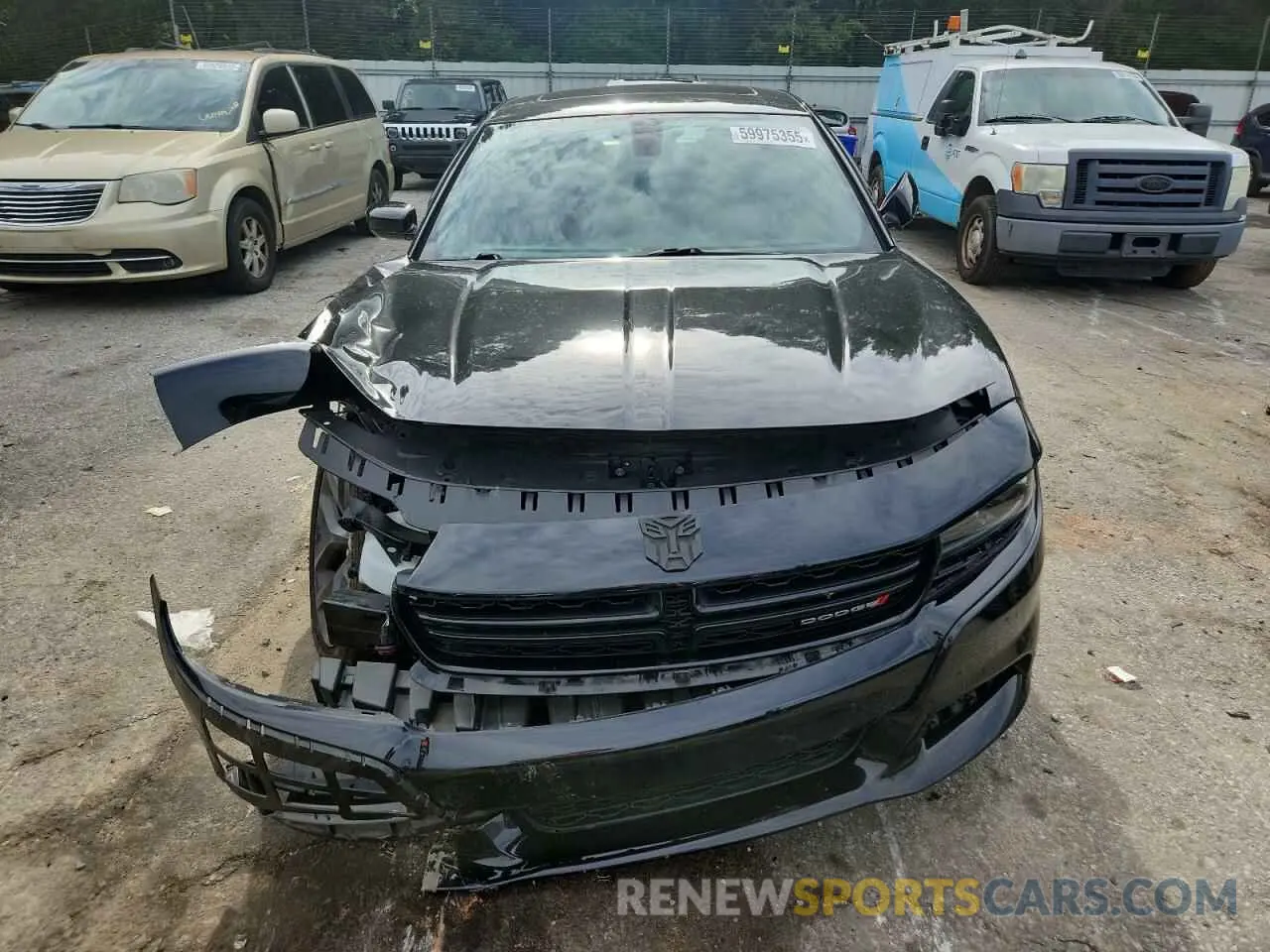 5 Photograph of a damaged car 2C3CDXBG0NH103723 DODGE CHARGER 2022
