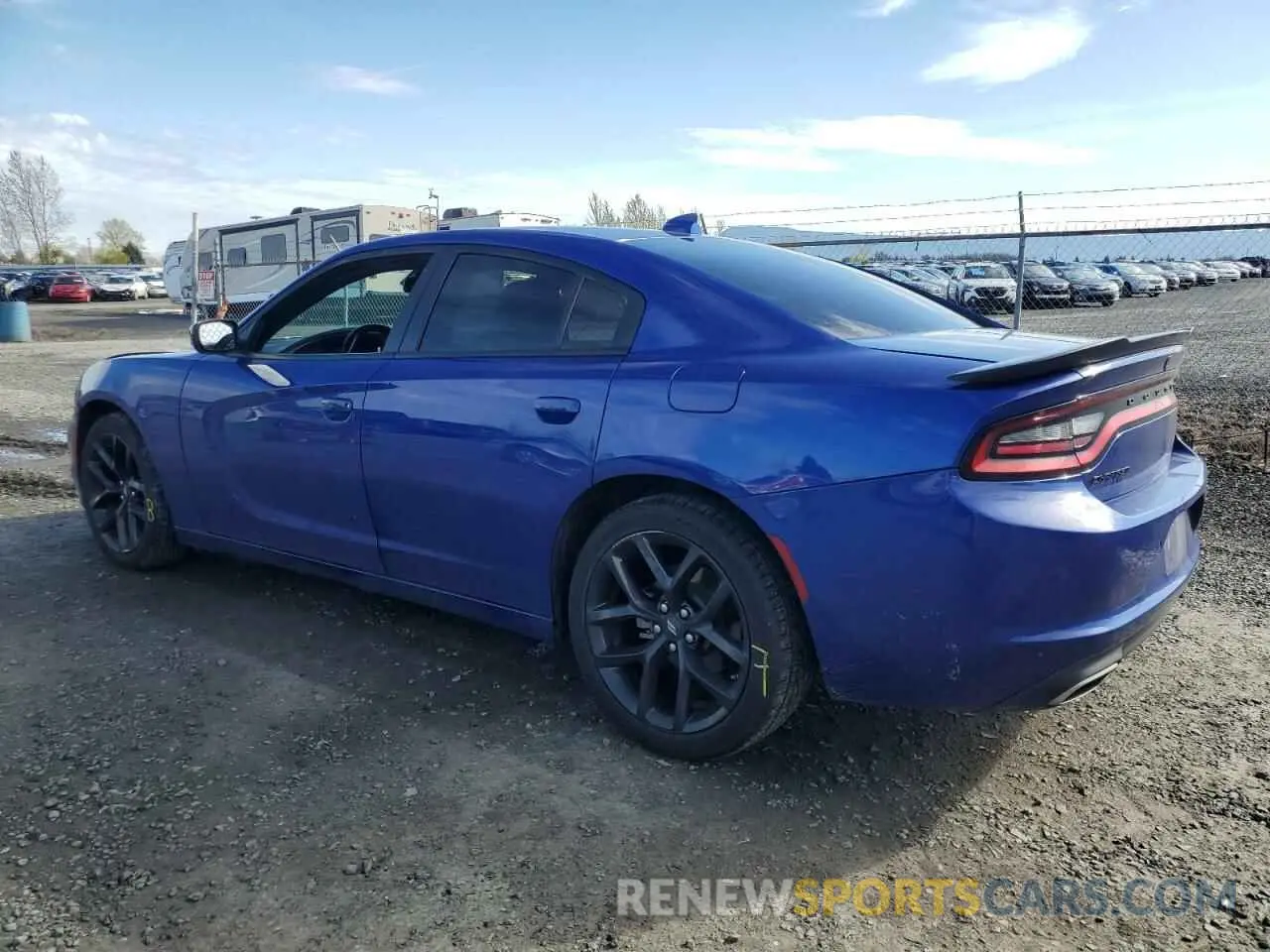 2 Photograph of a damaged car 2C3CDXBG0NH143266 DODGE CHARGER 2022