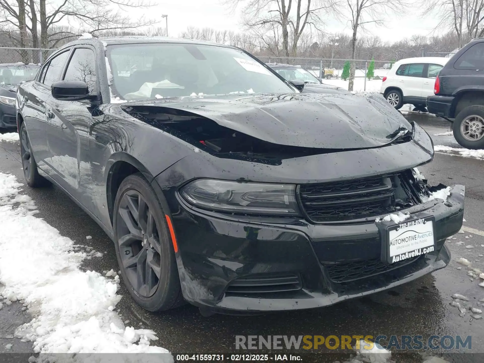 1 Photograph of a damaged car 2C3CDXBG0NH157720 DODGE CHARGER 2022