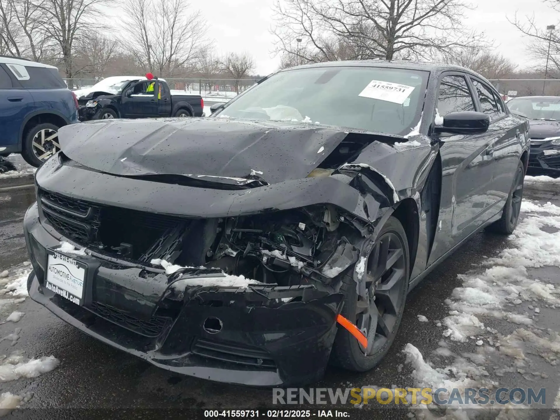 2 Photograph of a damaged car 2C3CDXBG0NH157720 DODGE CHARGER 2022